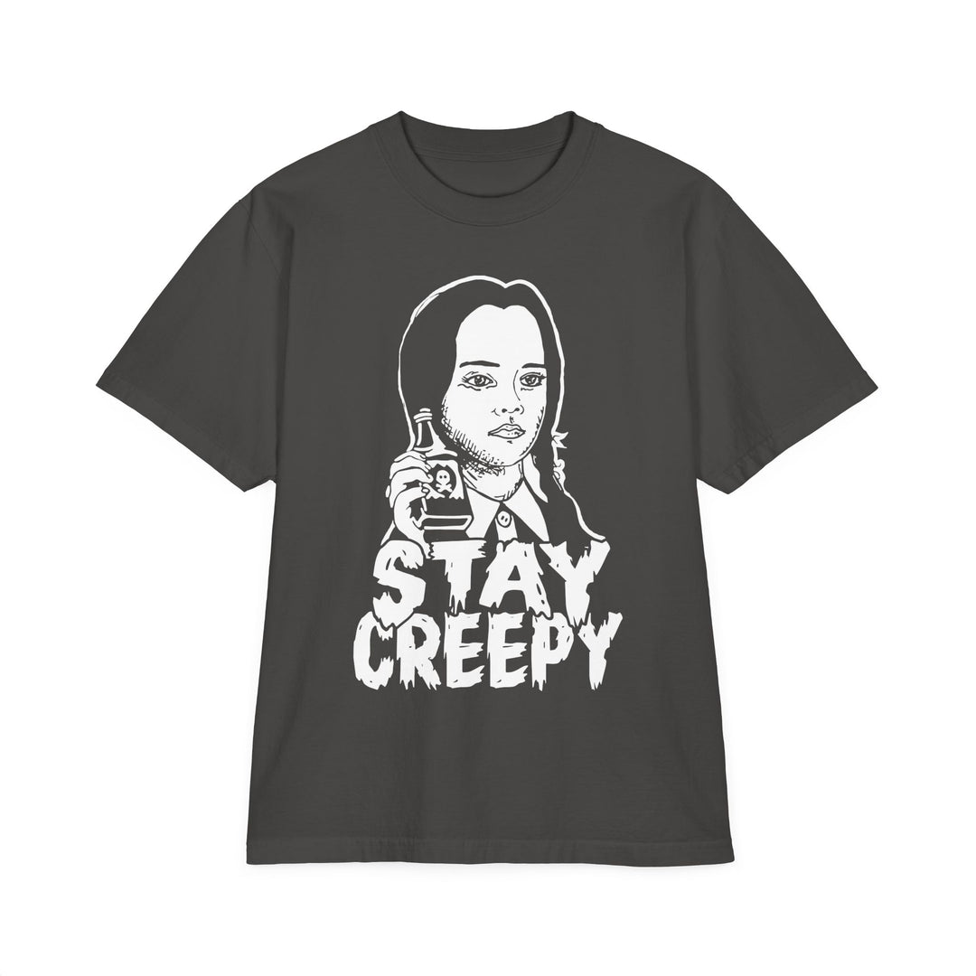 Stay Creepy | Drop Shoulder Oversized Shaka Wear Tee | Passive Juice Motel