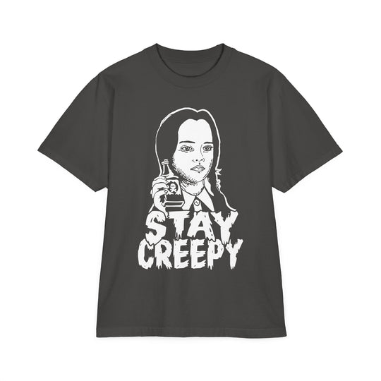 Stay Creepy | Drop Shoulder Oversized Shaka Wear Tee | Passive Juice Motel