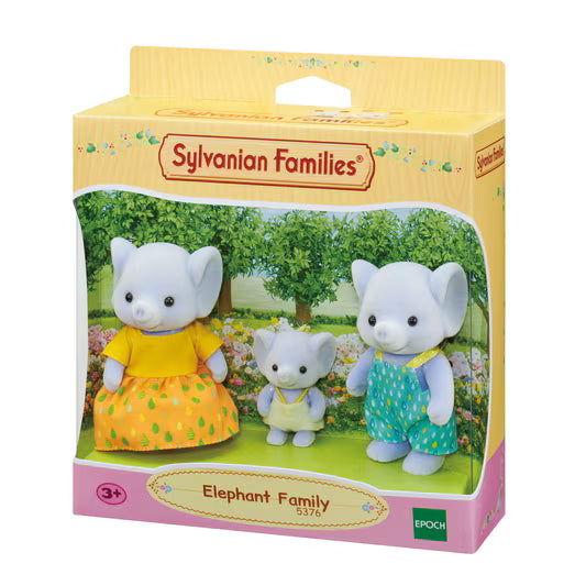 Calico Critters - Elephant Family Trio