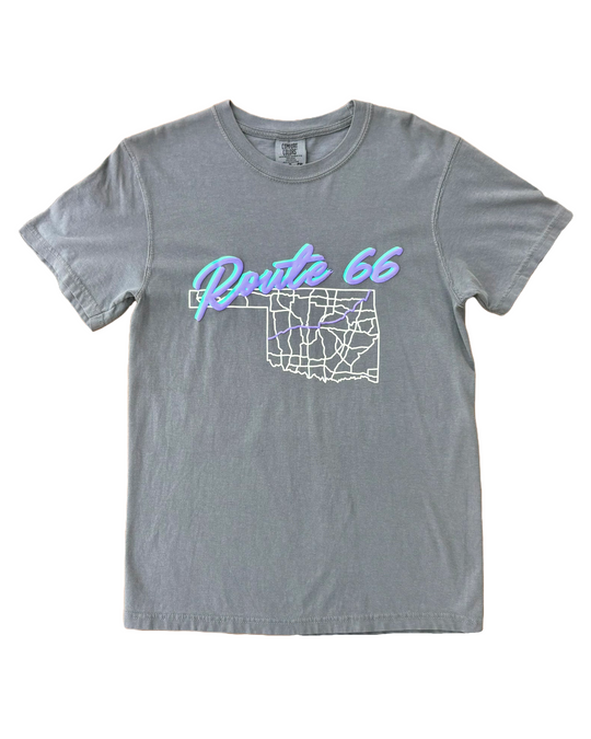 Route 66 Puffy Tshirt