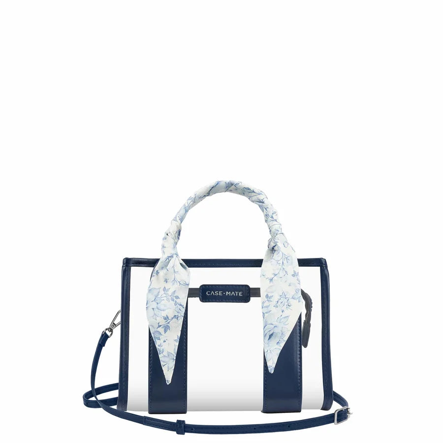 Clear Jelly Stadium Tote Bag - Something Navy Twilly