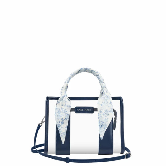Clear Jelly Stadium Tote Bag - Something Navy Twilly