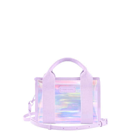 Clear Stadium Tote Bag w/ Strap - Soap Bubble