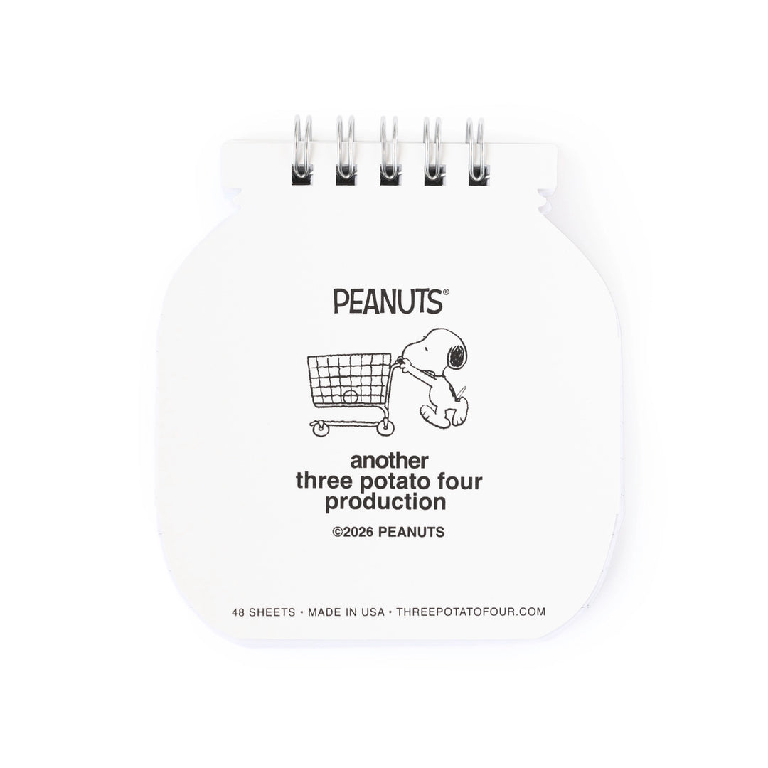 Snoopy Pickle Jar Mini Notebook
