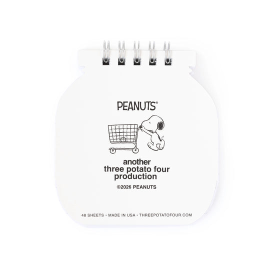 Snoopy Pickle Jar Mini Notebook