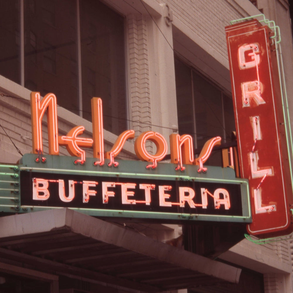 Nelson's Buffeteria Coaster