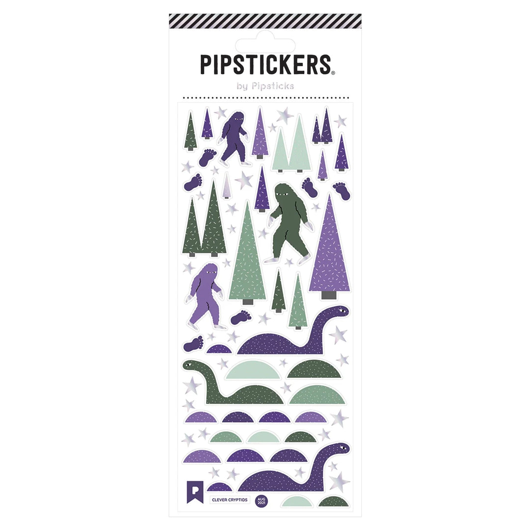 Clever Cryptids Sticker Sheet