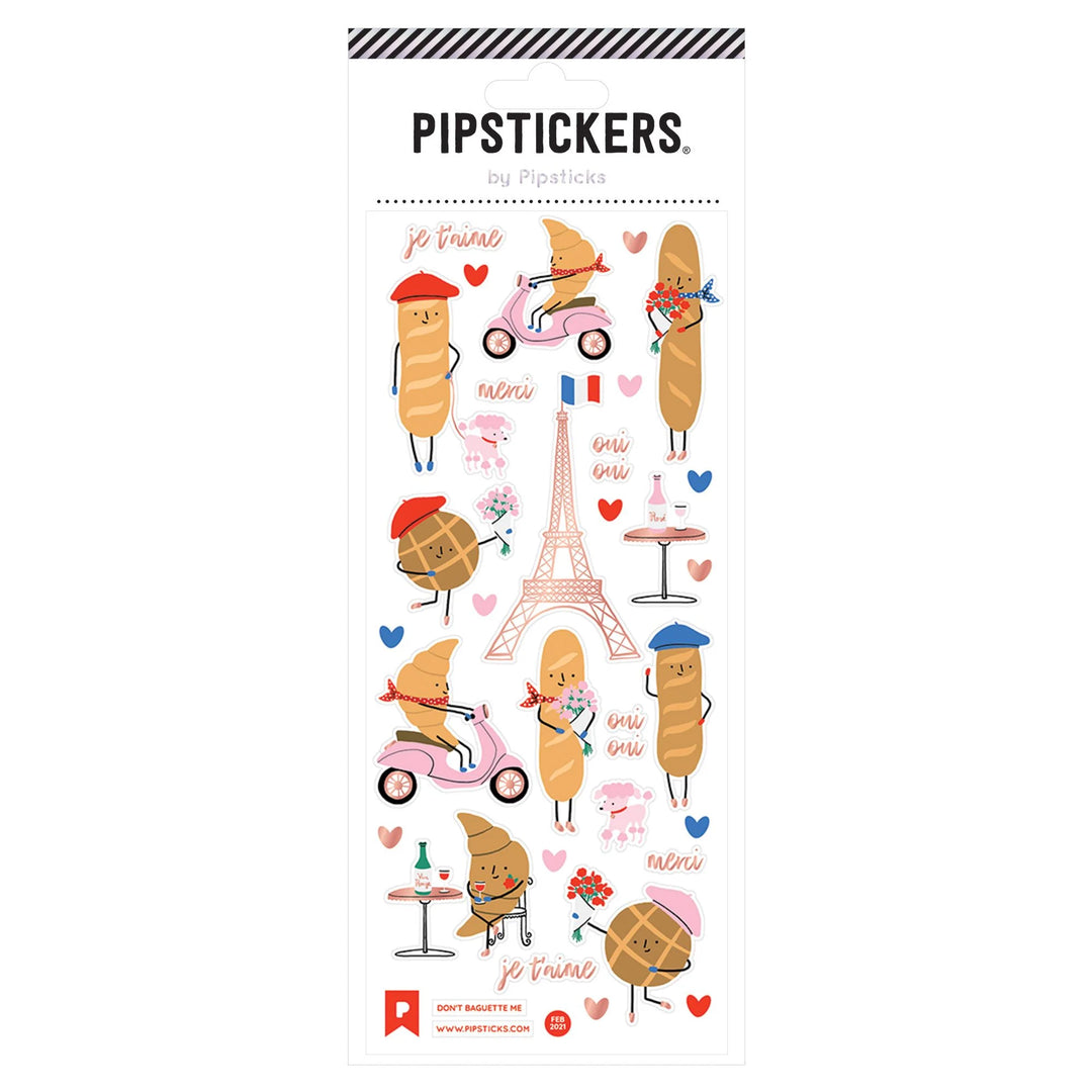 Don't Baguette Me French Sticker Sheet