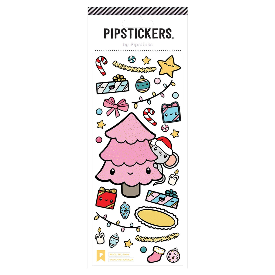 Ready, Set, Glow Christmas Tree Sticker Sheet