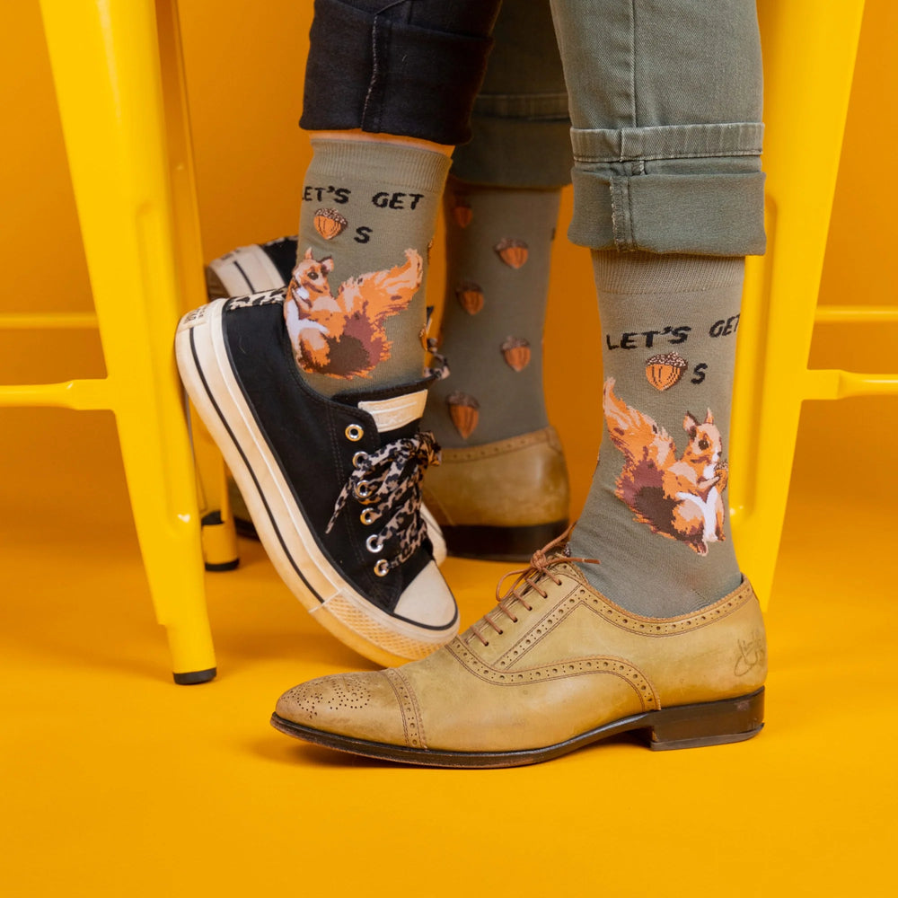Let's Get Nuts Men's Socks