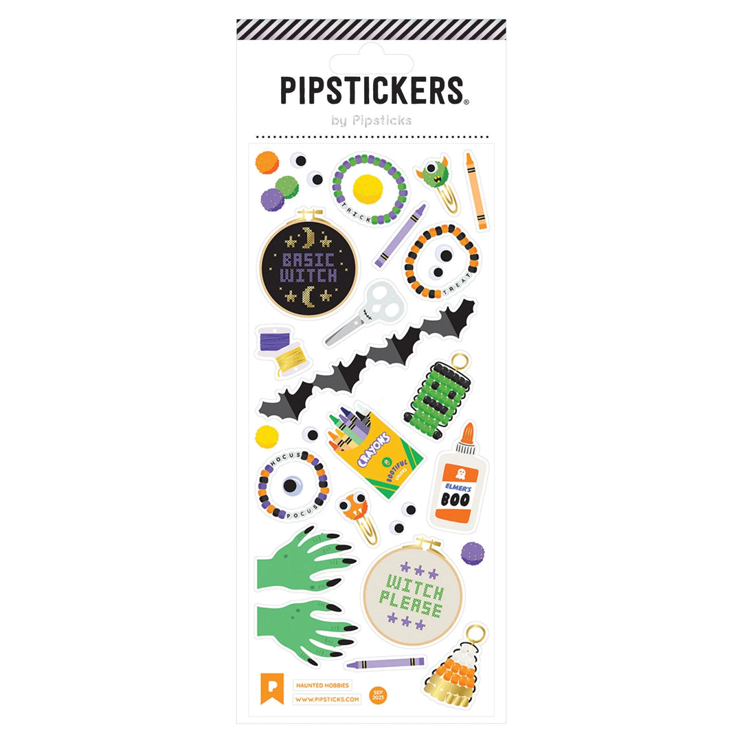 Haunted Hobbies Halloween Sticker Sheet