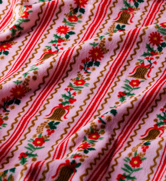 Holly Jolly Fleece Blanket
