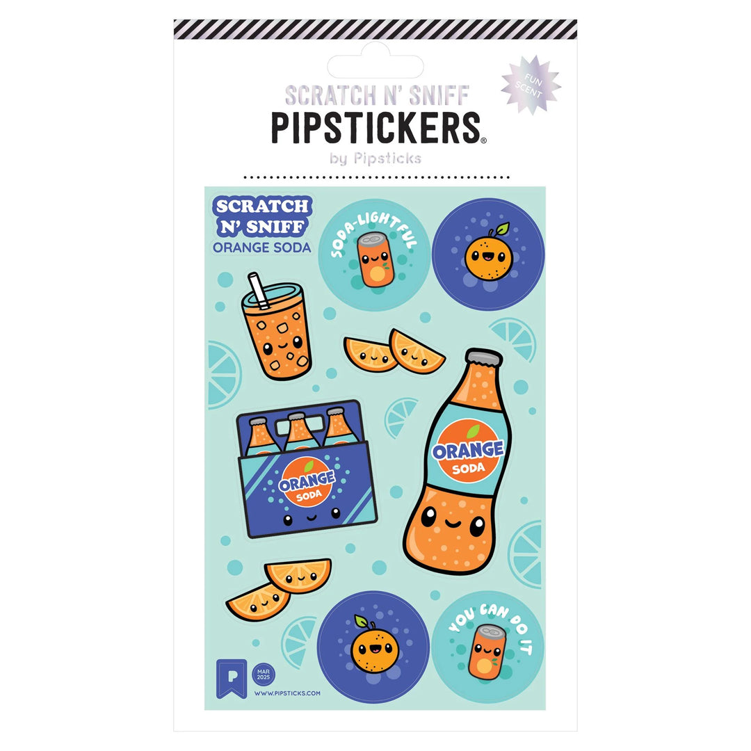 Soda-Lightful Scratch 'n Sniff Sticker Sheet