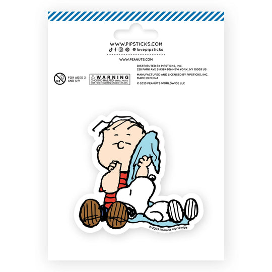 Peanuts Laundry Day Scratch 'n Sniff Sticker Sheet & Mega Sticker