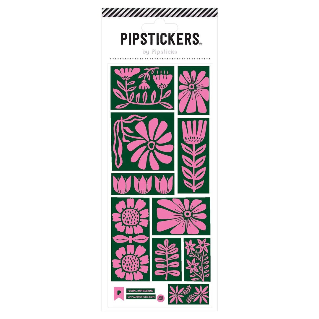 Floral Impressions Sticker Sheet