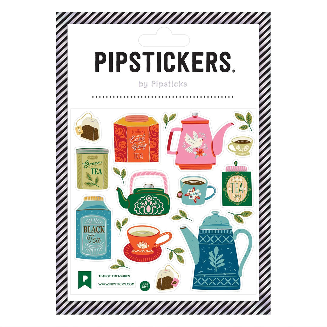 Teapot Treasures Sticker Sheet