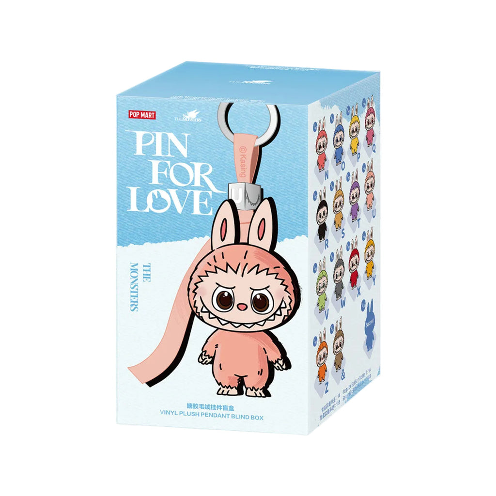 Pop Mart Labubu Pin for Love Series Blind Box (N-Z) Blue – Ida Red
