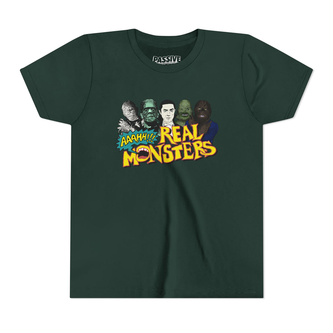 AAH Real Monsters | Youth T-Shirt | Passive Juice Motel