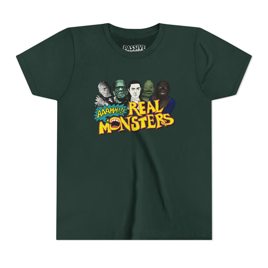 AAH Real Monsters | Youth T-Shirt | Passive Juice Motel