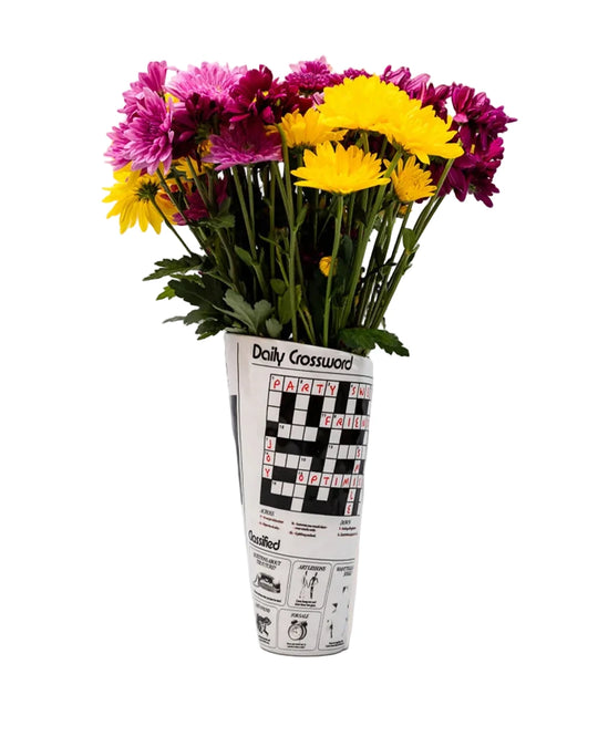 Newspaper Novelty Vase