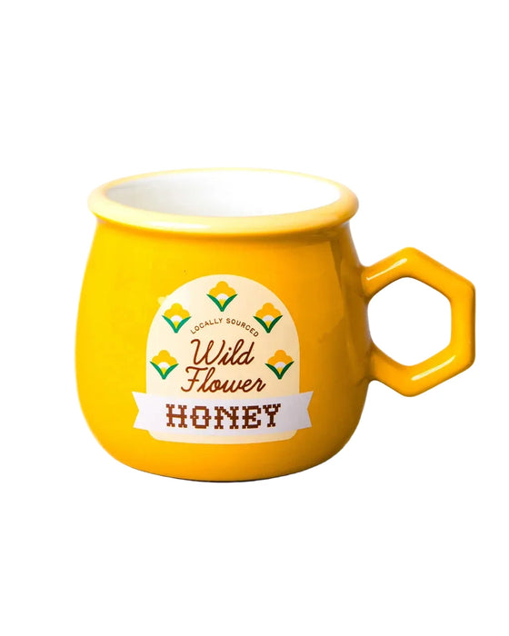 Honey Pot Novelty Ceramic Mug
