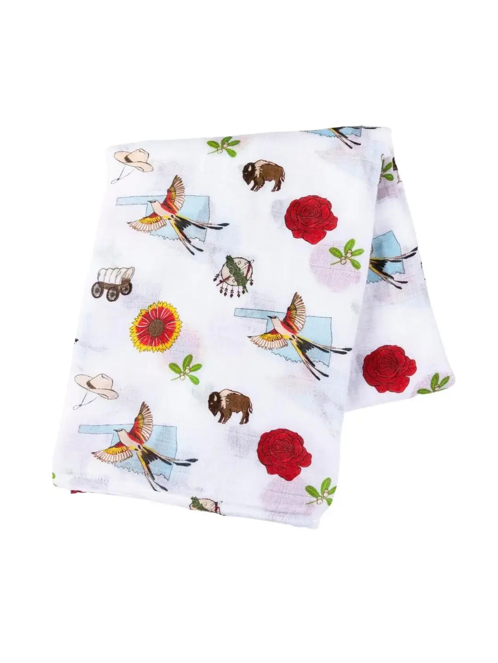 Oklahoma Baby Swaddle Blanket