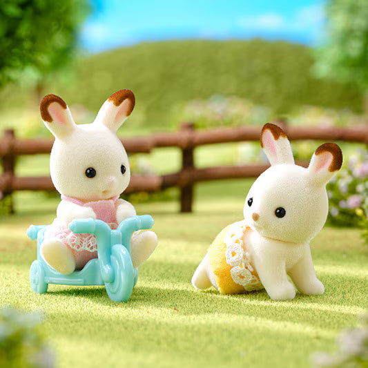 Calico Critters - Chocolate Rabbit Twins