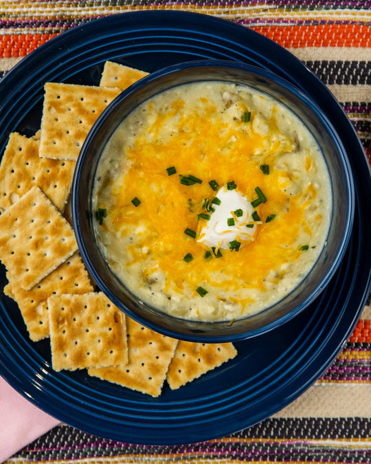 Yummy Baked Potato Soup Crockpot Meal Mix