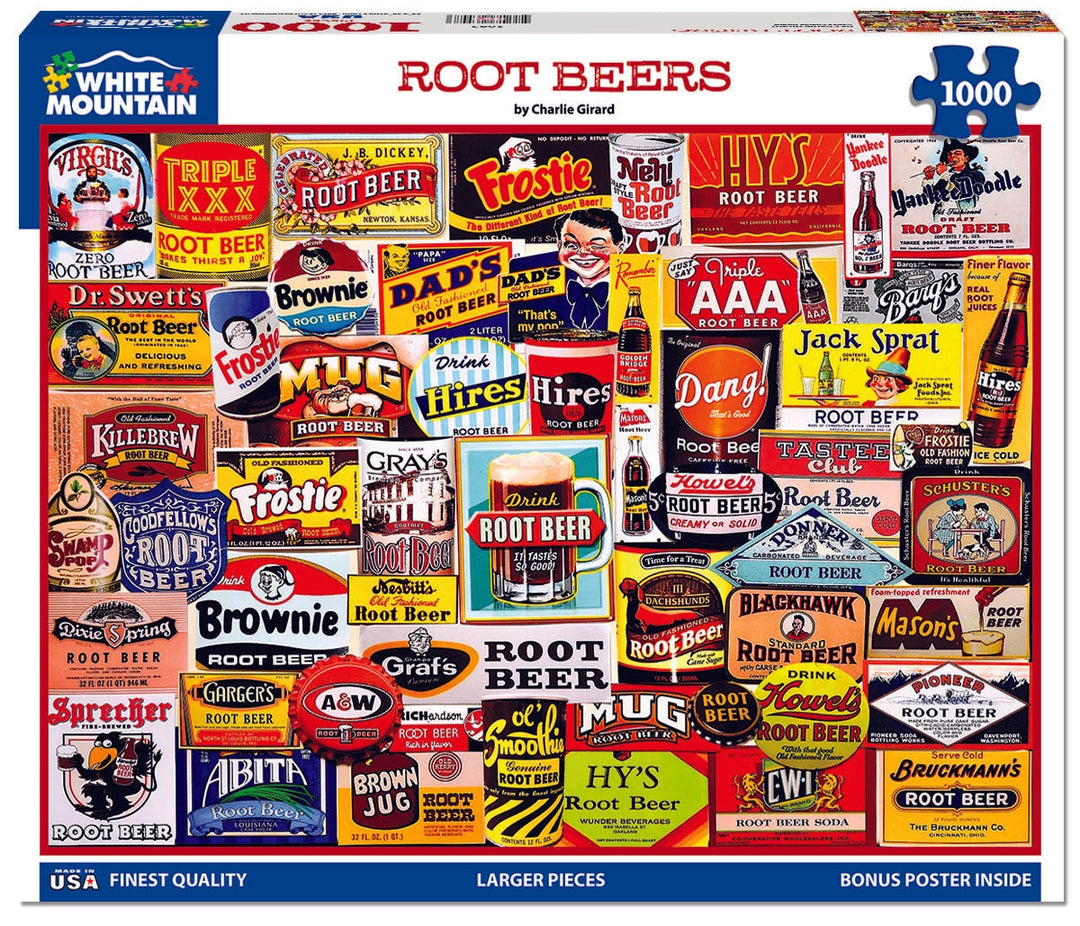 Root Beers Puzzle - 1000pcs