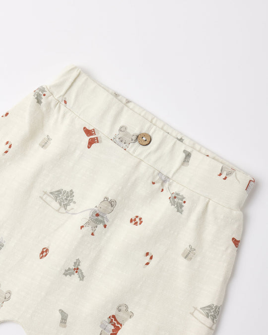 Rylee + Cru - Holiday Mouse Long Sleeve Tshirt & Pant Set