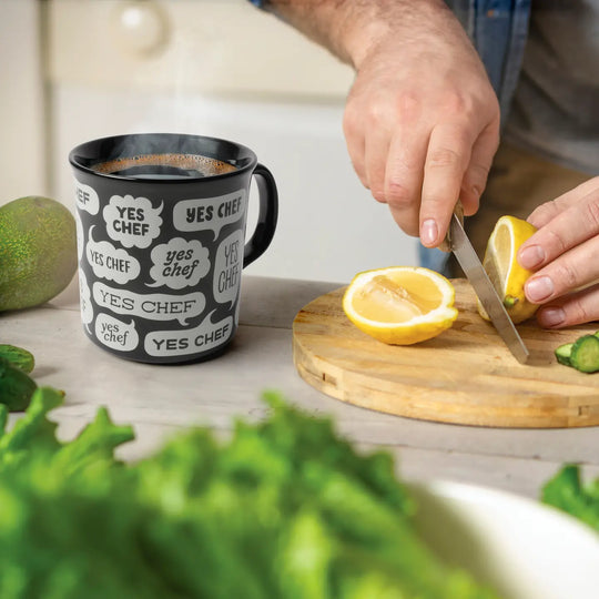 Yes Chef Text Bubble Mug
