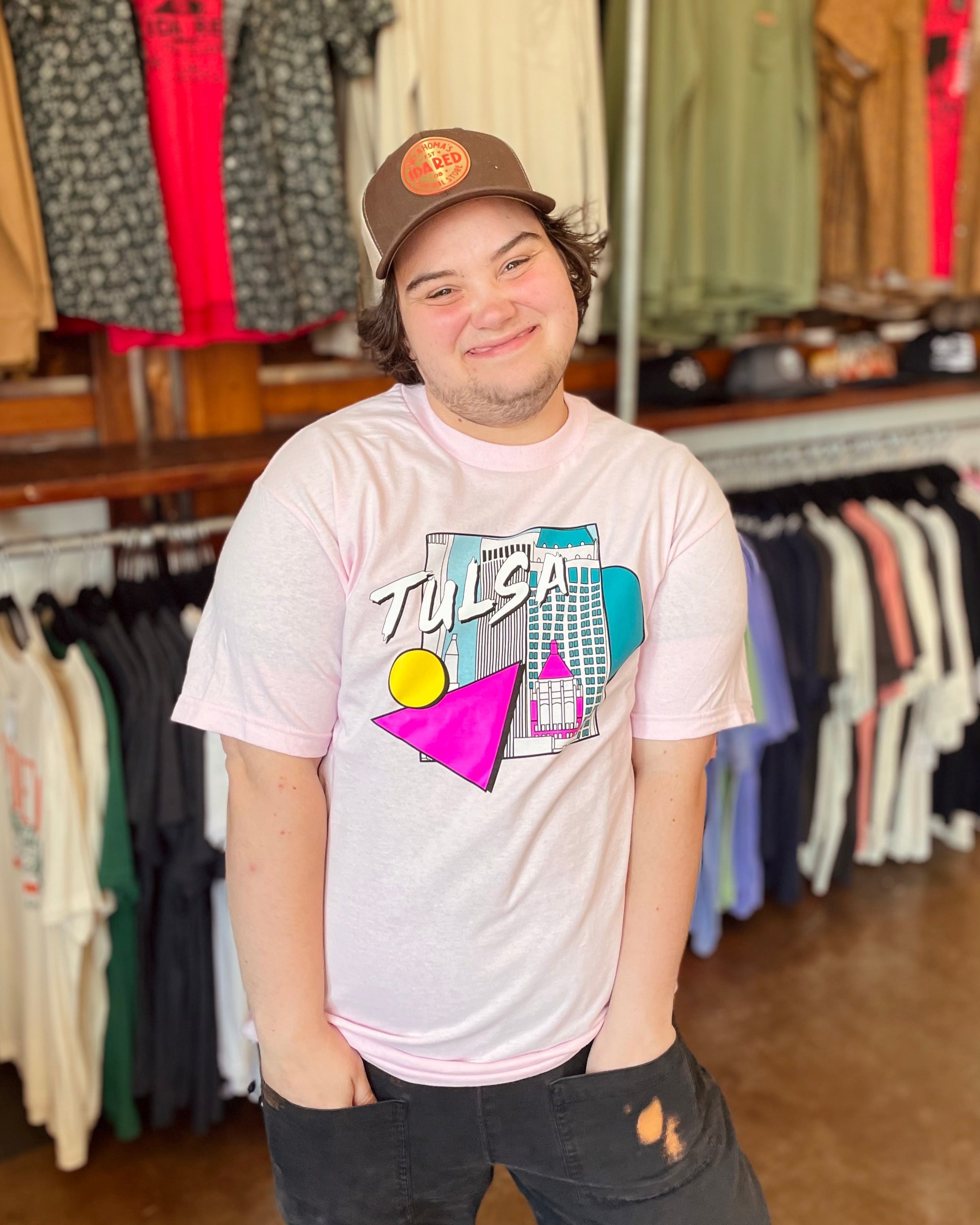 90's Tulsa Tshirt – Ida Red