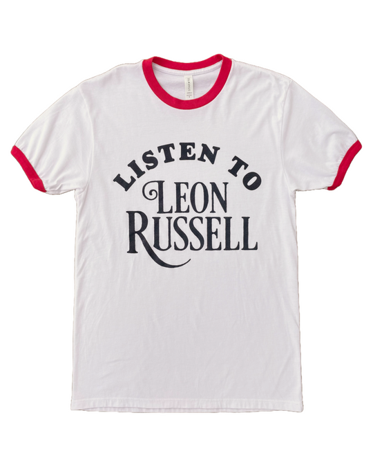 Listen To Leon Russell Ringer Tshirt