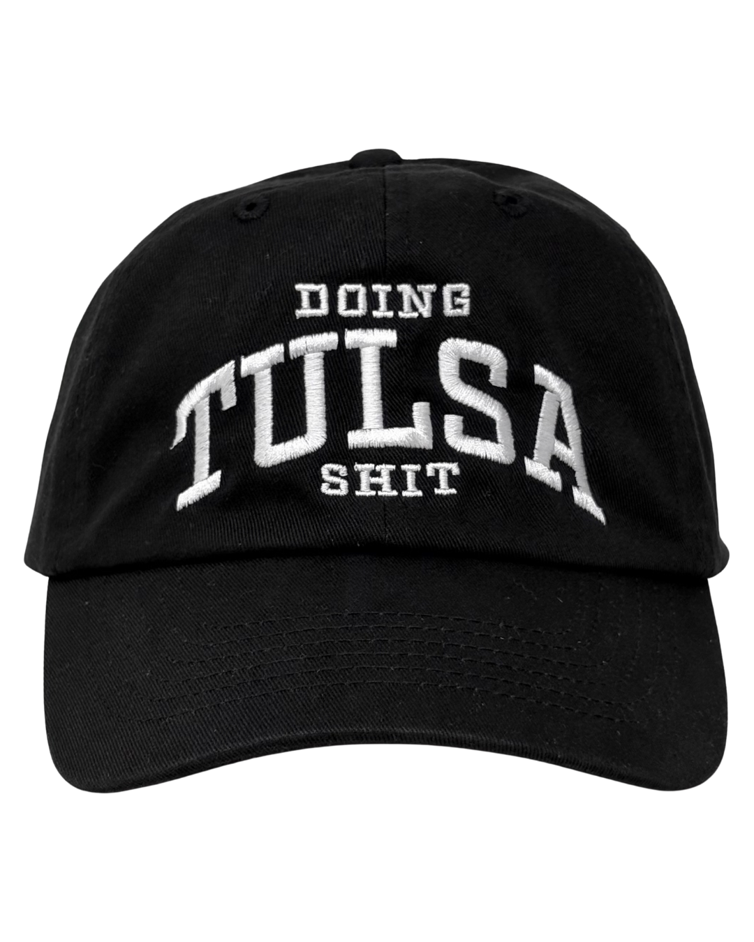 Doing Tulsa Shit Dad Hat Black/White