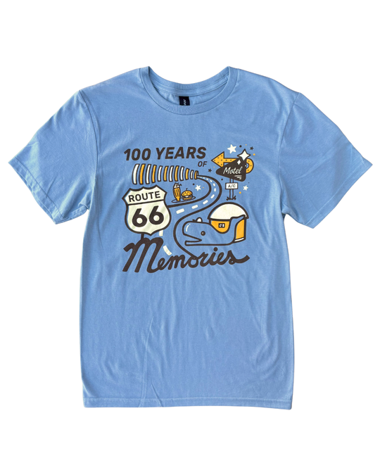 Route 66 100 Years of Memories Tshirt