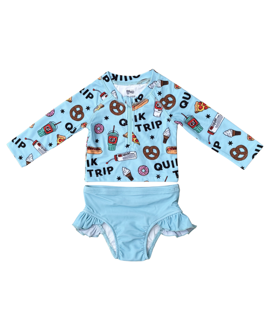 QuikTrip Treats Toddler Girl's Swimsuit