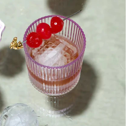 Brock Navy Faceted Ice Mold