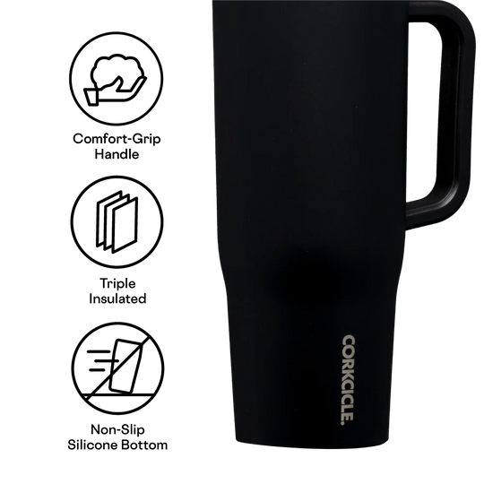 Corkcicle 40oz Cruiser - Matte Black