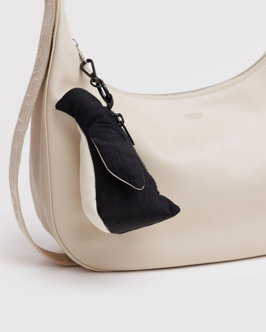 Baggu Penguin Bag Charm - Black & White