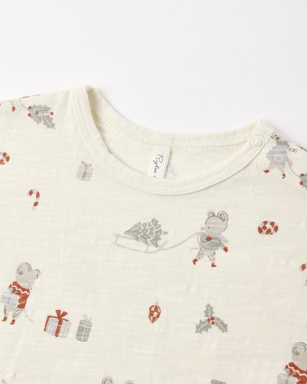 Rylee + Cru - Holiday Mouse Long Sleeve Tshirt & Pant Set