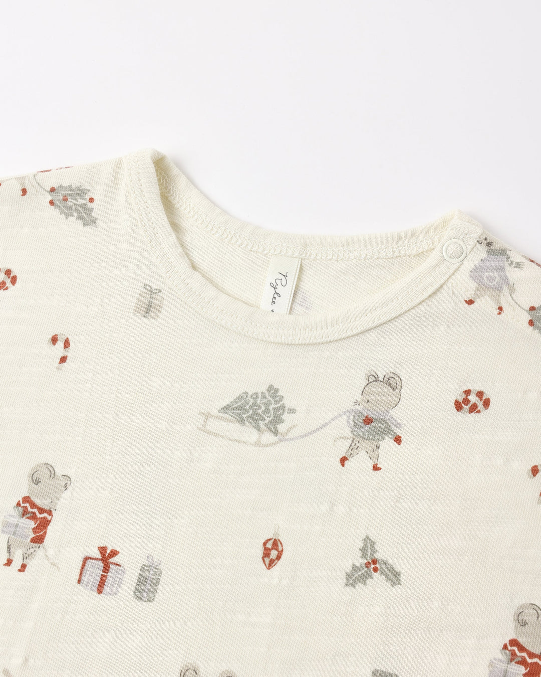 Rylee + Cru - Holiday Mouse Long Sleeve Tshirt & Pant Set
