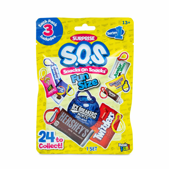 Plush Candy Bag Charms 3-Pack