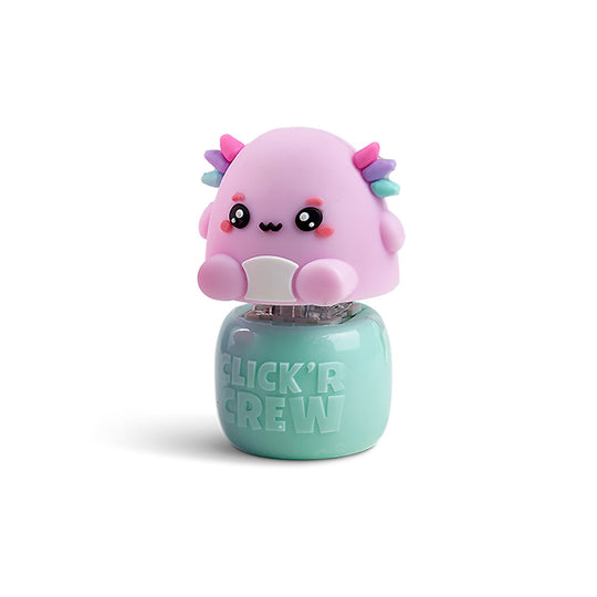 CLICK'R CREW Cute Keyboard Clicker - Abby Axolotl