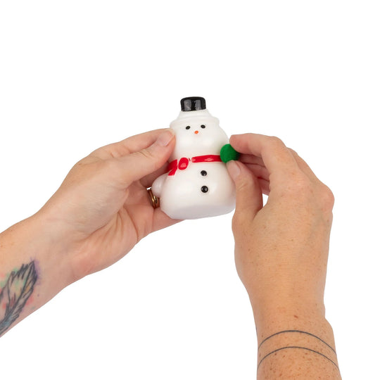 Scrunchems Sticky Squishy Snowman Fidget Toy