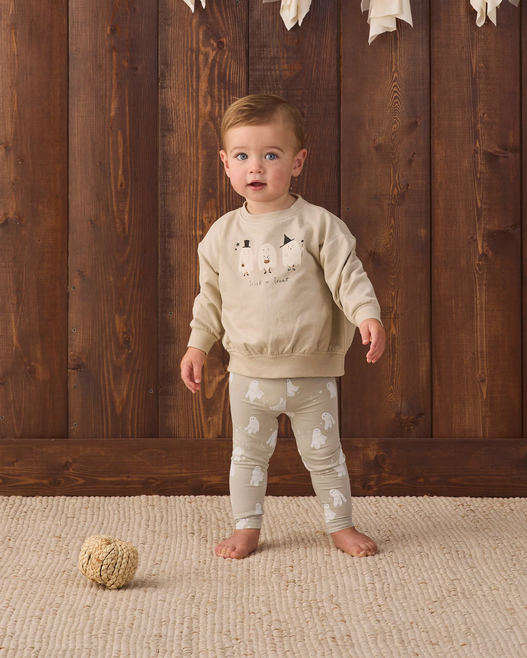 Quincy Mae - Trick or Treat Relaxed Fleece Sweatshirt