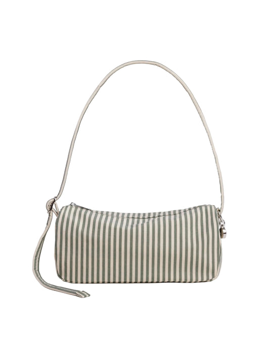 Baggu Nylon Loaf Bag - Sage Stripe