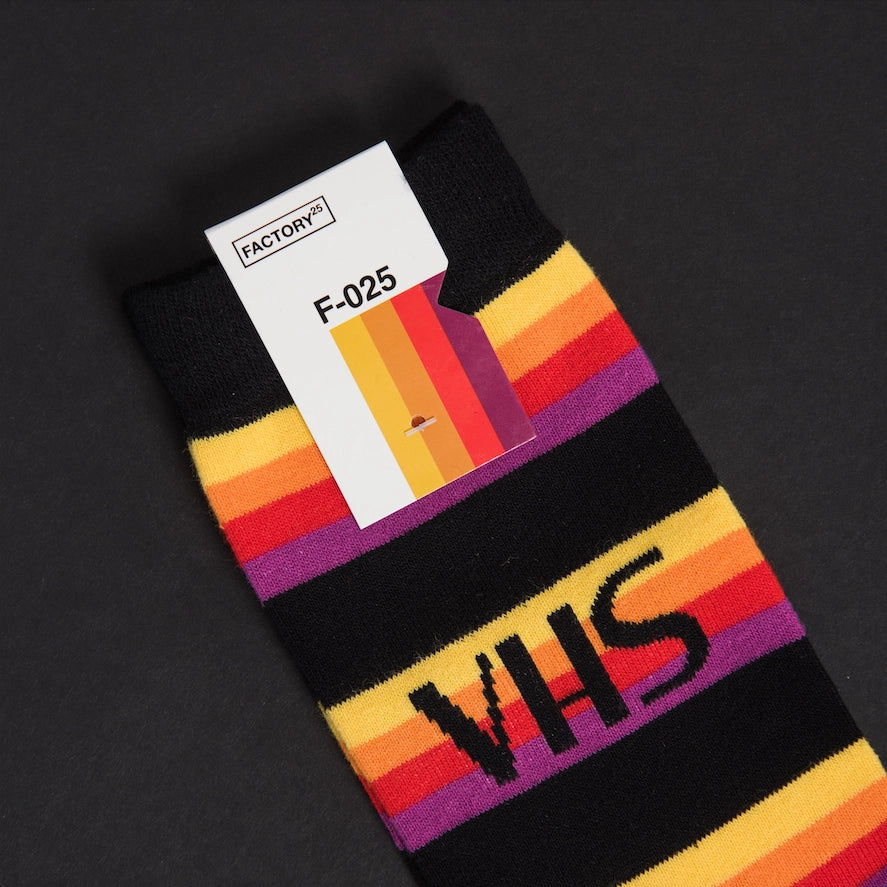 VHS Stripe Unisex Socks