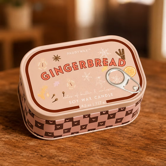 Gingerbread 4.5oz Bistro Candle Tin
