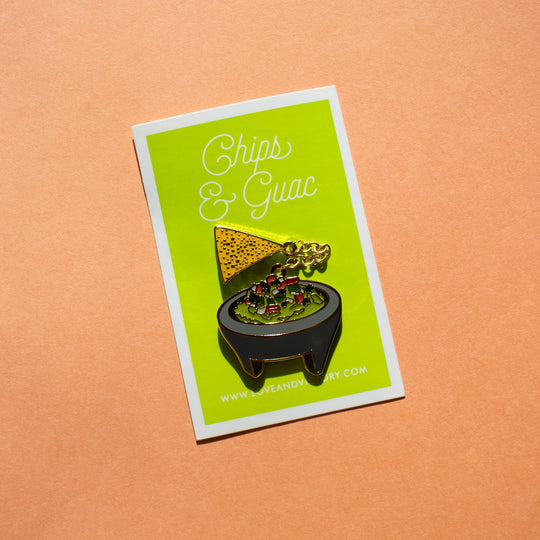 Chips & Guac Enamel Pin