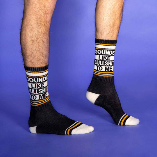 Sounds Like Bullshit To Me Gym Socks